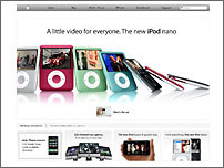 Størrelseskontrast. Apple